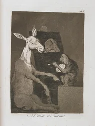Plate from Los Caprichos, 1797-1798